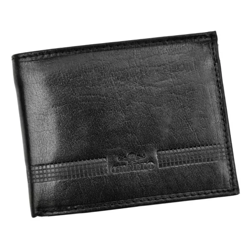 Charro MODENA 1373 fekete férfi bőr pénztárca 12 x 9.5 x 2.5 cm