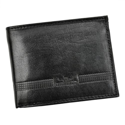 Charro MODENA 1373 fekete férfi bőr pénztárca 12 x 9.5 x 2.5 cm