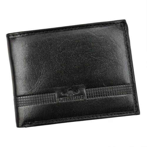Charro MODENA 1123 fekete férfi bőr pénztárca 12 x 9.5 x 2.5 cm