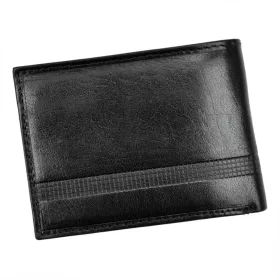   Charro MODENA 1123 fekete férfi bőr pénztárca 12 x 9.5 x 2.5 cm