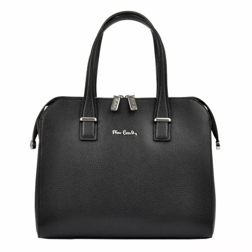 Pierre Cardin FRZ 55053 fekete női bőr válltáska 30 x 25 x 13 cm 