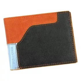   Harvey Miller Polo Club 1223 261 fekete férfi bőr pénztárca 12.5 x 9.8 x 2.8 cm