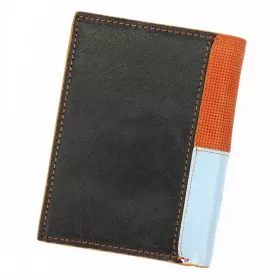   Harvey Miller Polo Club 1223 475 fekete férfi bőr pénztárca 9.8 x 13.2 x 3 cm