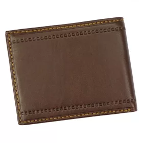   Harvey Miller Polo Club 1725-292E fekete férfi bőr pénztárca 12.5 x 9.7 x 2.7 cm