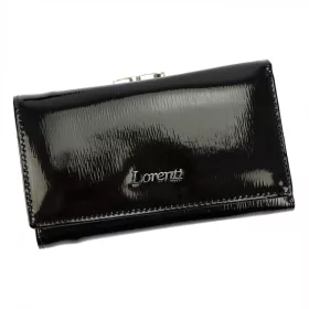   Lorenti 55020-SH-N fekete női bőr pénztárca 14 x 9 x 3 cm