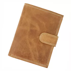   Wild N4L-CHM-NL RFID barna férfi bőr pénztárca 10.8 x 13.5 x 2.8 cm