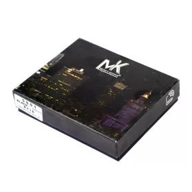   Money Kepper SN5600 RFID fekete-piros férfi bőr pénztárca 12.5 x 9.5 x 2.3 cm