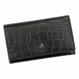   Albatross CRO LW06 fekete női bőr pénztárca 14.5 x 9 x 3.3 cm
