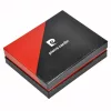 Pierre Cardin TILAK51 8824 fekete marhabőr férfi pénztárca 11 x 9 cm