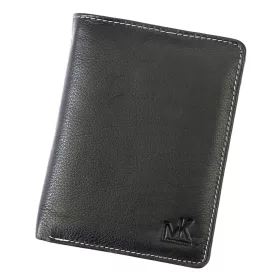   Money Kepper CC 5401 fekete-szürke férfi bőr pénztárca 10 x 13 x 2 cm