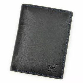   Money Kepper CC 5401 fekete-szürke férfi bőr pénztárca 10 x 13 x 2 cm