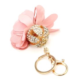 Gregorio BRE-FJ-1 rózsaszín női kulcstartó 10 x 4 cm
