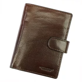   Mato Grosso 0703/17-25 RFID barna férfi bőr pénztárca 10 x 12.5 x 3.3 cm