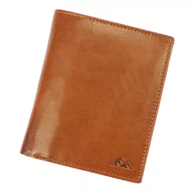   EL FORREST 508-26 RFID barna férfi bőr pénztárca 10.5 x 12.8 x 2.8 cm