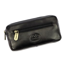 EL FORREST 823-67 fekete bőr kulcstartó 12.5 x 6 x 3 cm