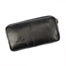 EL FORREST 823-67 fekete bőr kulcstartó 12.5 x 6 x 3 cm