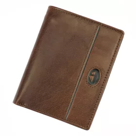   EL FORREST 861-22 RFID férfi bőr pénztárca 10 x 12.5 x 2.5 cm