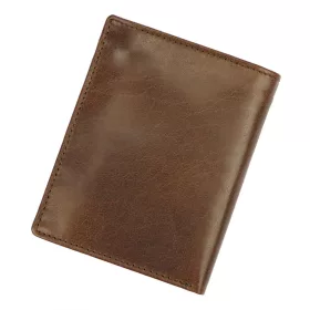   EL FORREST 861-22 RFID férfi bőr pénztárca 10 x 12.5 x 2.5 cm