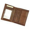 EL FORREST 861-22 RFID férfi bőr pénztárca 10 x 12.5 x 2.5 cm