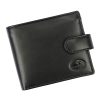 EL FORREST 877-67 RFID fekete férfi bőr pénztárca 11.5 x 9.2 x 3 cm