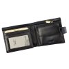 EL FORREST 877-67 RFID fekete férfi bőr pénztárca 11.5 x 9.2 x 3 cm