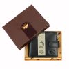 EL FORREST 877-67 RFID fekete férfi bőr pénztárca 11.5 x 9.2 x 3 cm