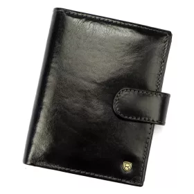   Rovicky N62L-RVT RFID fekete férfi bőr pénztárca 10,5 x 13 cm