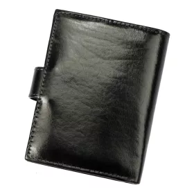  Rovicky N62L-RVT RFID fekete férfi bőr pénztárca 10,5 x 13 cm
