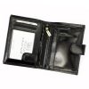 Rovicky N62L-RVT RFID fekete férfi bőr pénztárca 10,5 x 13 cm