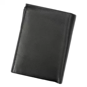   Pierre Cardin TILAK58 326 fekete férfi bőr pénztárca 9,5 x 12,8  cm