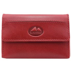 EL FORREST 848-42 piros női bőr kulcstartó 12 x 7.3 cm
