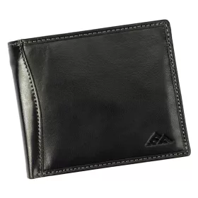   EL FORREST 556/A-63 RFID fekete férfi bőr pénztárca 11.5 x 9.5 x 2.8 cm