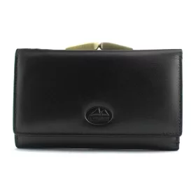   EL FORREST 948-67 RFID fekete női bőr pénztárca 14.5 x 7.5 x 2.5 cm