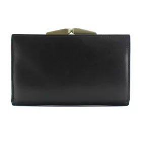   EL FORREST 948-67 RFID fekete női bőr pénztárca 14.5 x 7.5 x 2.5 cm