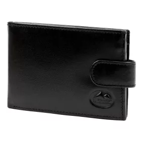   EL FORREST 851-67 RFID fekete férfi bőr pénztárca 11 x 8 x 2.5 cm