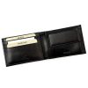 EL FORREST 851/A-67 RFID fekete férfi bőr pénztárca 11 x 8 x 2.5 cm 