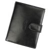 Valentini 306 PL04 fekete férfi bőr pénztárca 10.5 x 12.7 x 3 cm