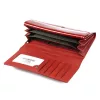 Cavaldi H22-2-SH  nagymértű, piros női bőr pénztárca 18.5 x 10 x 3.5 cm