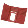 Cavaldi H23-2-SH piros női bőr pénztárca 14,5 x 9 cm