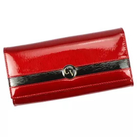   Cavaldi H24-2-SH piros női bőr pénztárca 18.5 x 9 x 3.5 cm