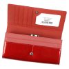 Cavaldi H24-2-SH piros női bőr pénztárca 18.5 x 9 x 3.5 cm