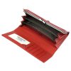 Cavaldi H24-2-SH piros női bőr pénztárca 18.5 x 9 x 3.5 cm
