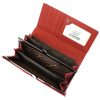Cavaldi H24-2-SH piros női bőr pénztárca 18.5 x 9 x 3.5 cm
