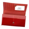 Cavaldi H20-3-SH piros nagyméretű, női bőr pénztárca 18.5 x 10 x 4 cm