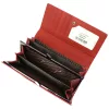 Cavaldi H24-3-SH piros női bőr pénztárca 18.5 x 9 x 3.5 cm