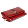 Cavaldi H29-3-SH piros női bőr pénztárca 14 x 8.5 x 3.8 cm