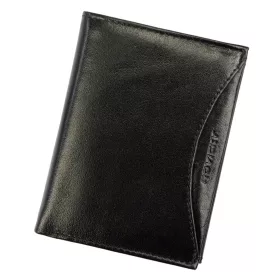   Rovicky 1537-03-BOR RFID fekete férfi bőr pénztárca 9,5 x 12,8 cm