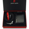  Pierre Cardin ZG-85 bőr öv, bőr pénztárca ajándék szett 130 cm