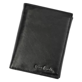   Pierre Cardin TILAK59 326 fekete férfi marhabőr pénztárca 9.5 x 12.8 x 3 cm