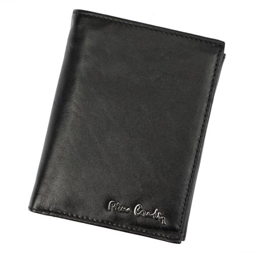 Pierre Cardin TILAK59 326 fekete férfi marhabőr pénztárca 9.5 x 12.8 x 3 cm